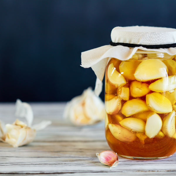 Fermented Garlic Honey