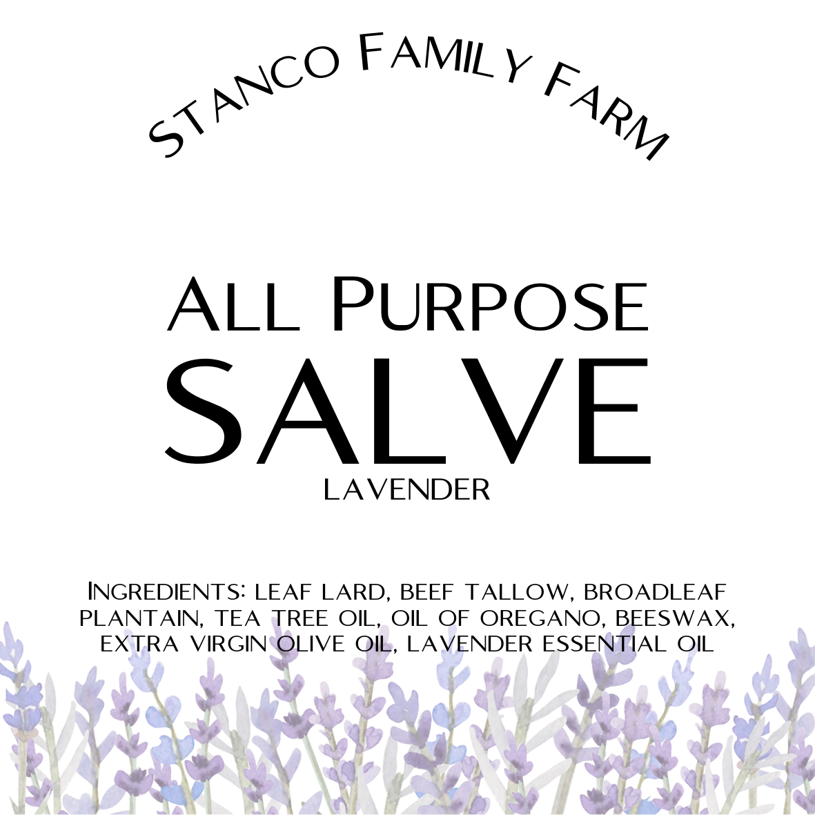 All Purpose Salve