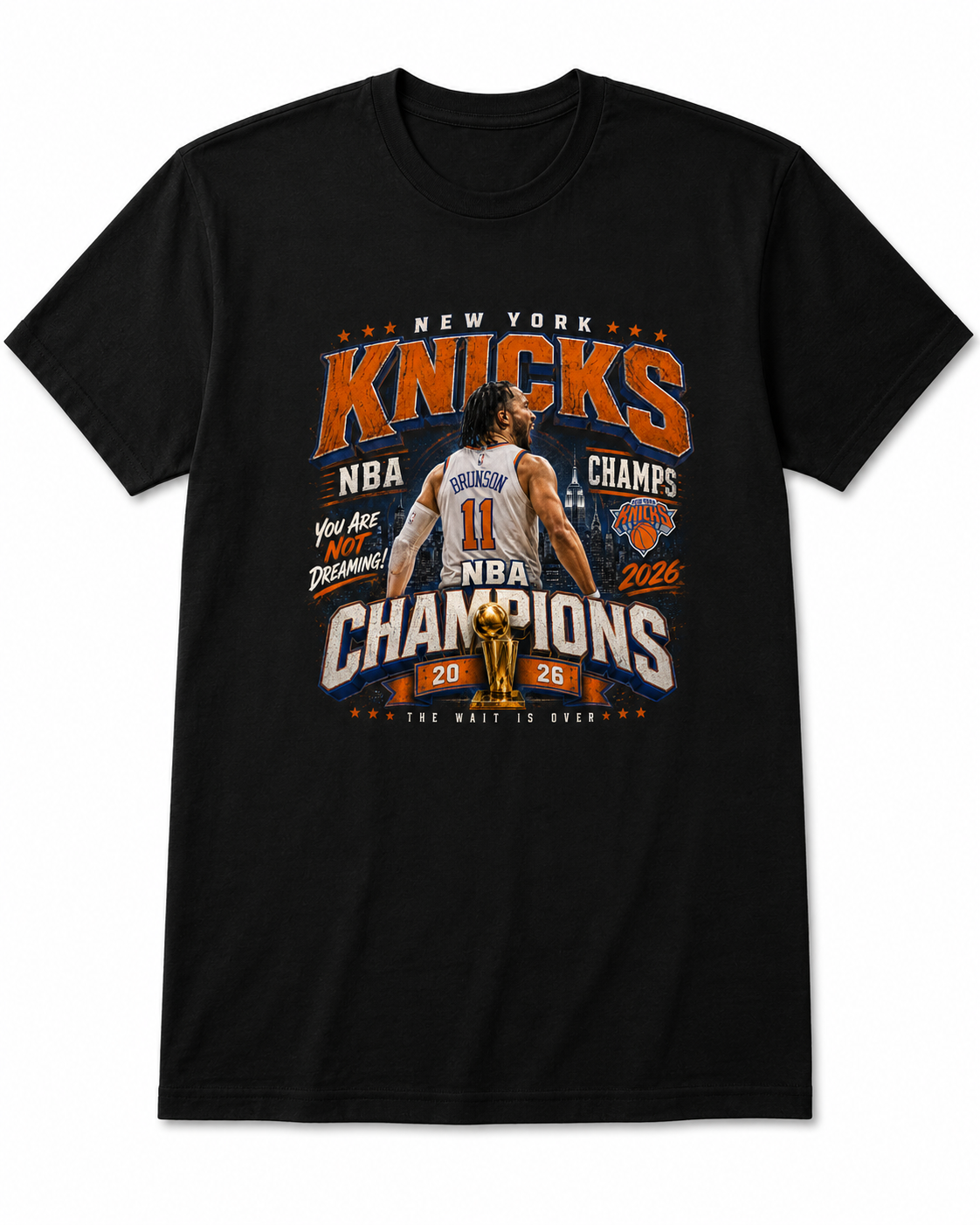 BRUNSON NY Knicks 2026 NBA Champions T-Shirt